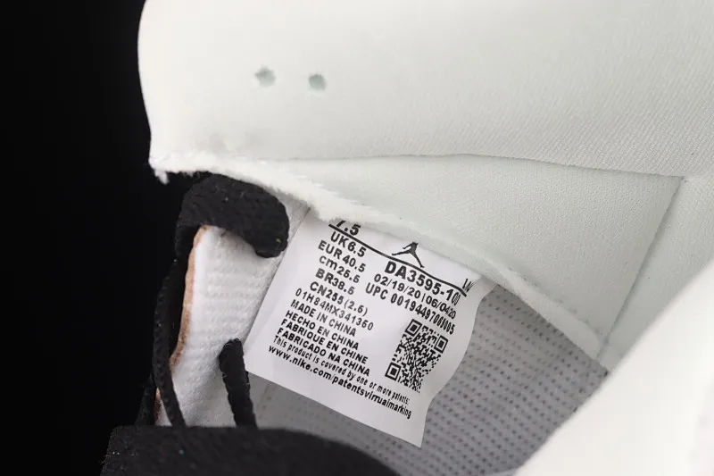 All categories Air Jordan Jordan series basketball shoes Air Jordan 3 Fragment Design x Air Jordan 3 AJ3 Joe 3 Hiroshi Fujiwara white black blue Lightning joint DA3595-100